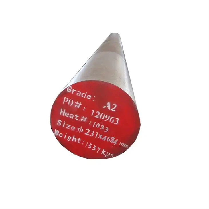 A2 gereedschapsstaal ronde staaf